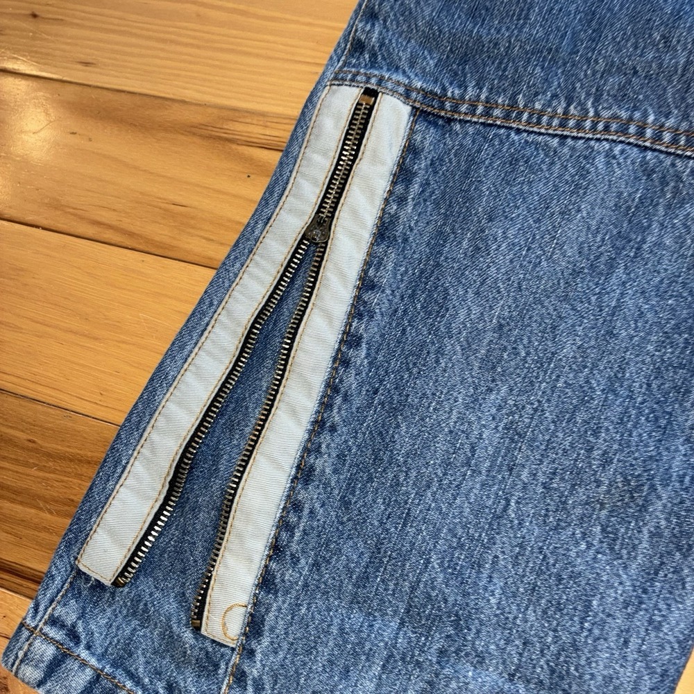 Red Route Mens Motorcycle Jeans Blue 34x32 Made With Kevlar Riding Denim Pockets - Picture 10 of 12